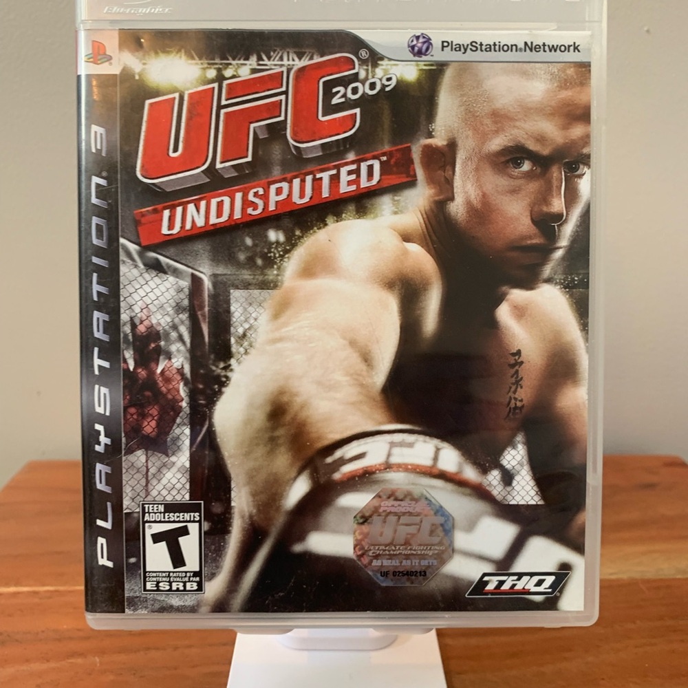 HQ UFC 2009 Undisputed for PlayStation 3 - Black and Red